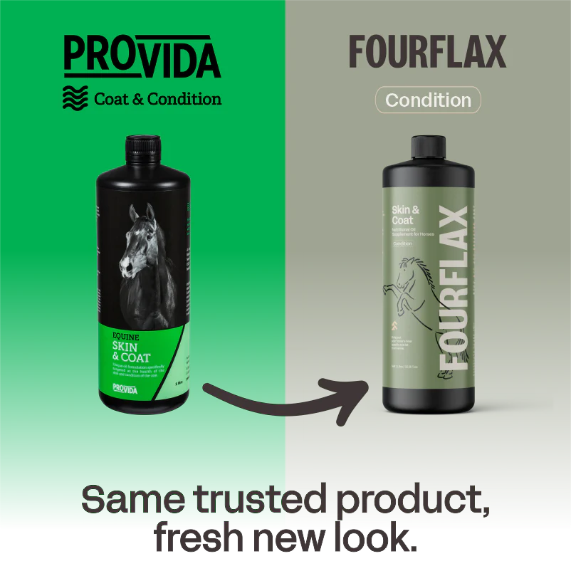 Fourflax Equine Skin & Coat Oil
