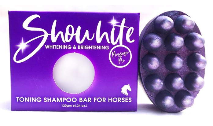 BeeKind ShoWhite Soap Bar for Horses