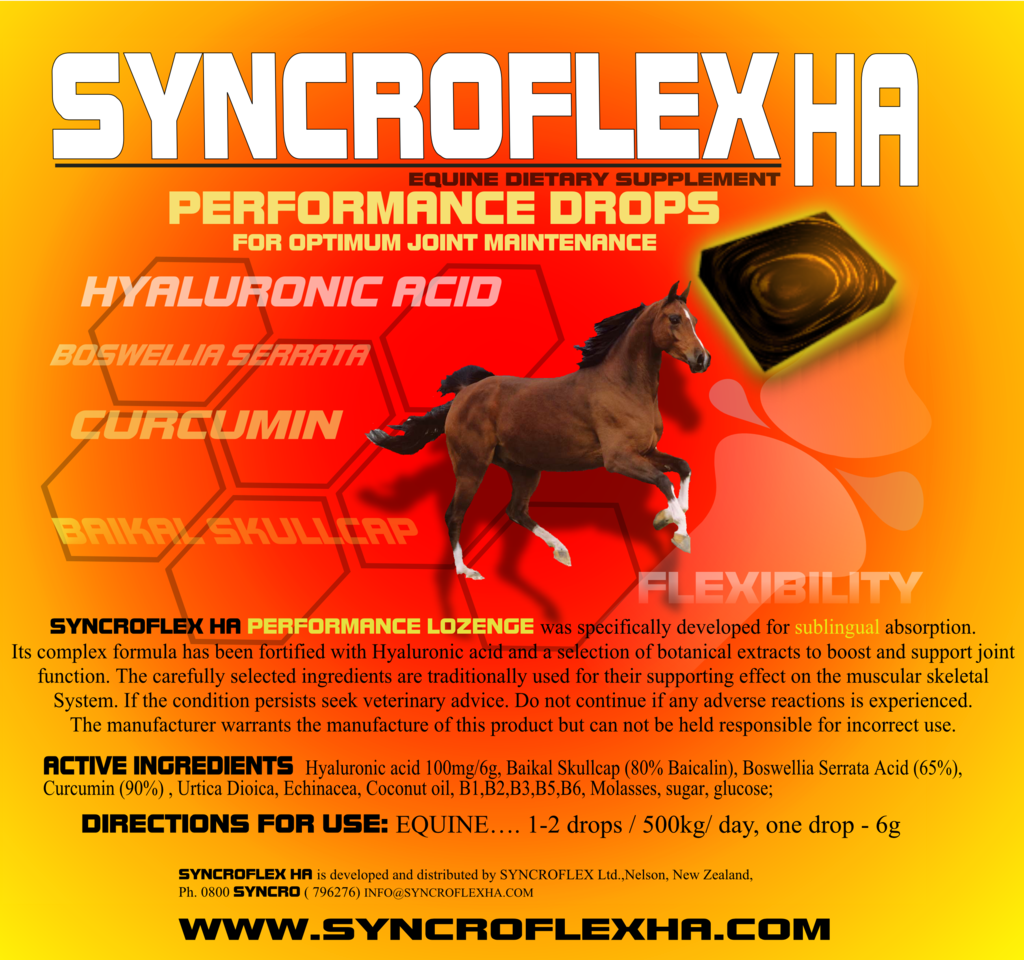 Syncroflex HA Equine_Performance Drops