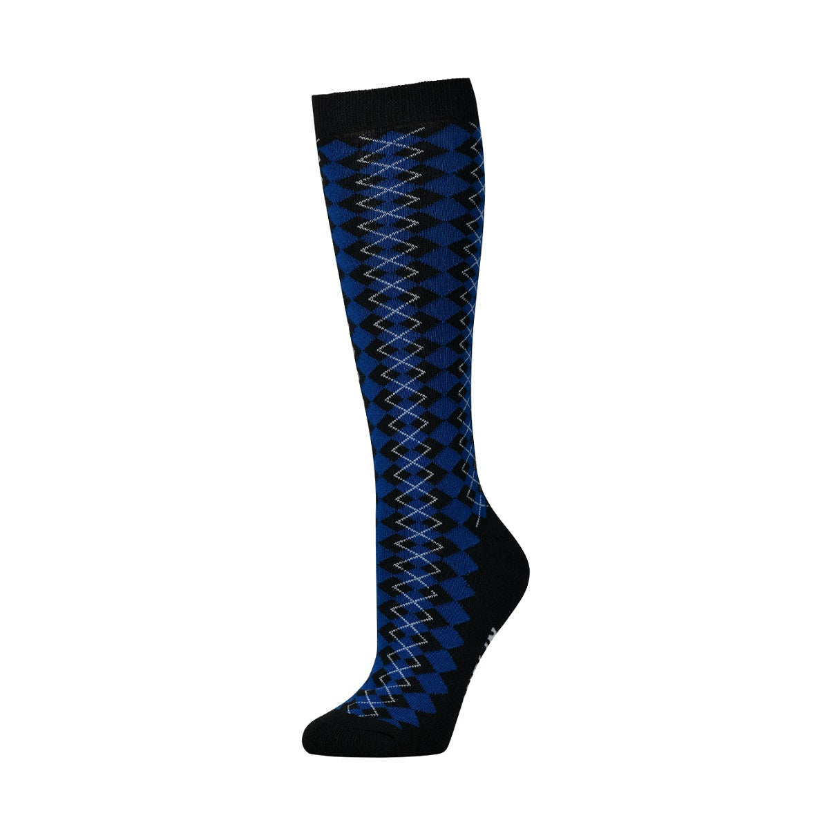 Dublin Navy Argyle Socks