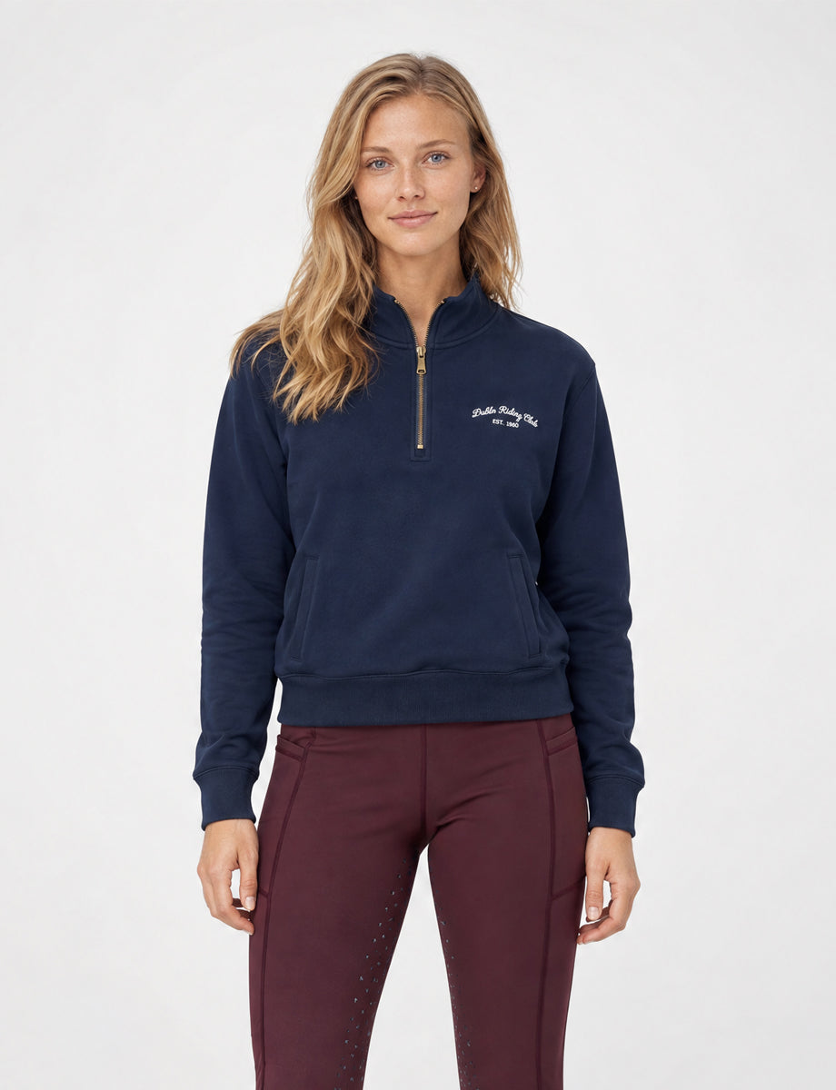 Dublin Quarter Zip Jumper Ladies