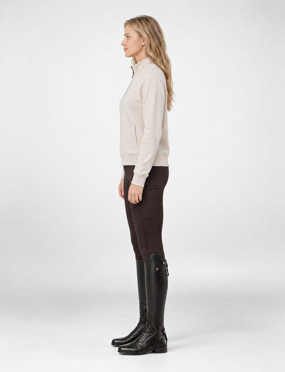 Dublin Quarter Zip Jumper Ladies