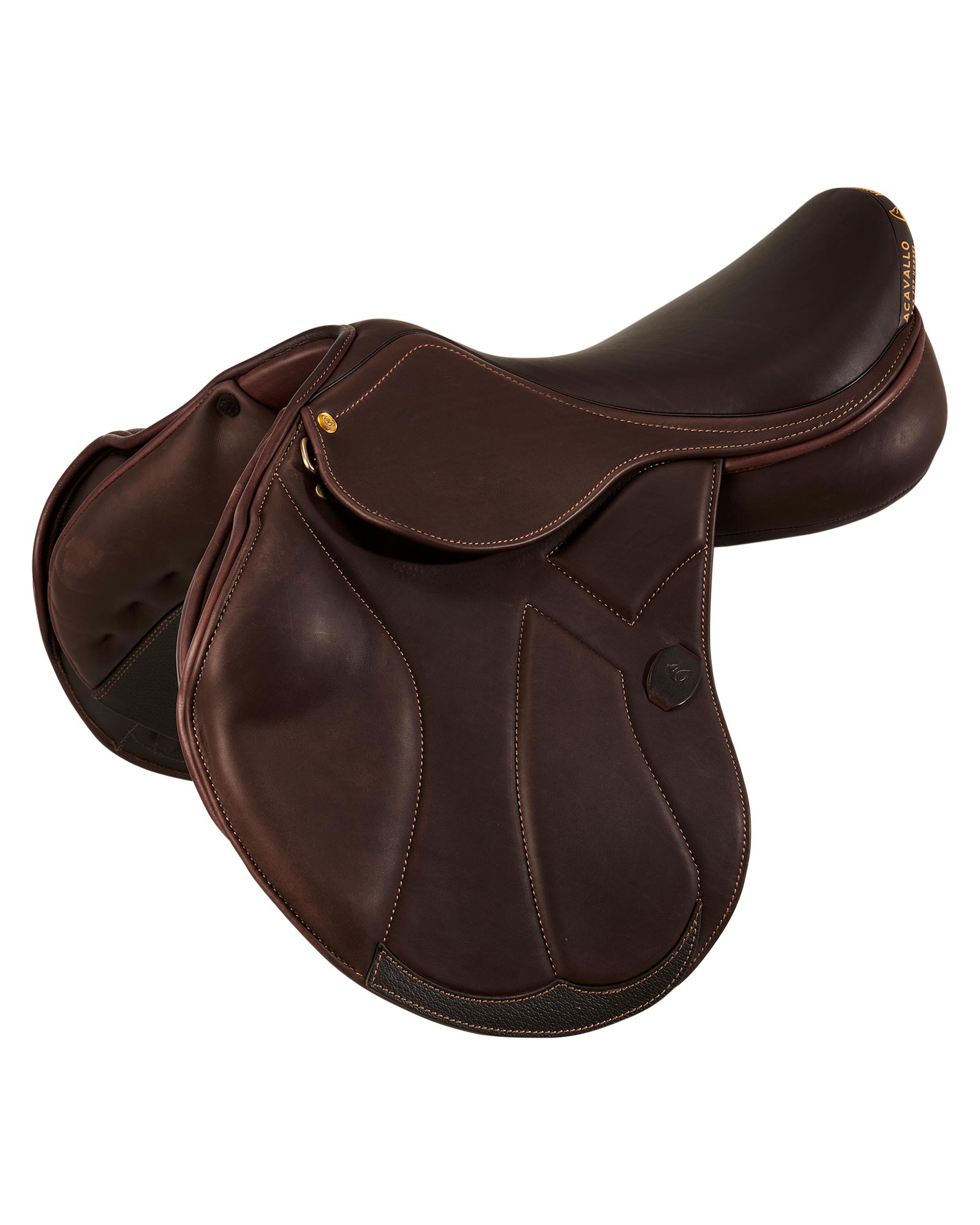 Acavallo Guttuso Saddle - Brown  Flock