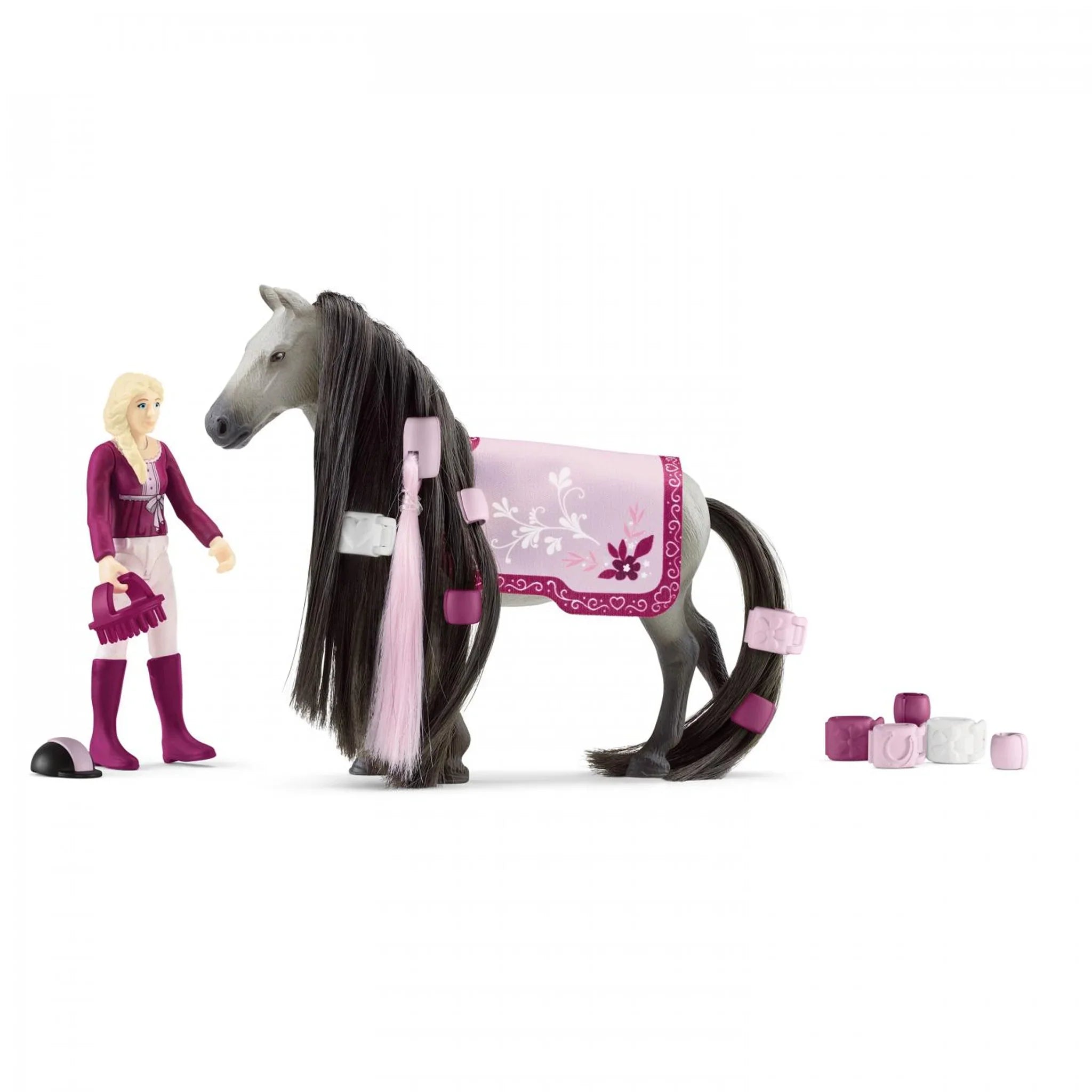 Schleich Beauty Horse Styling Saddle Cloth + Hair Beads