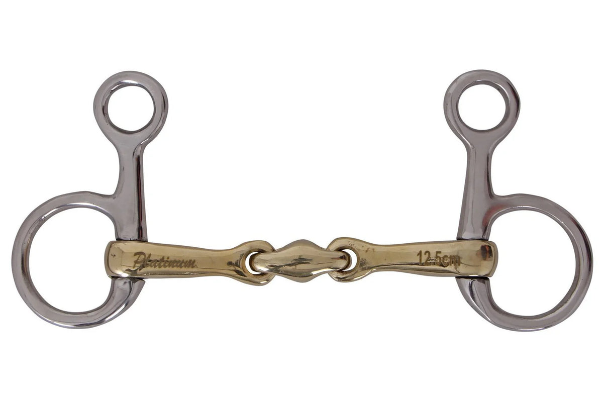 Snaffle Bride à Anneau Lâche En Fer Doux - Taille 5.5 - Équitation - Occasion