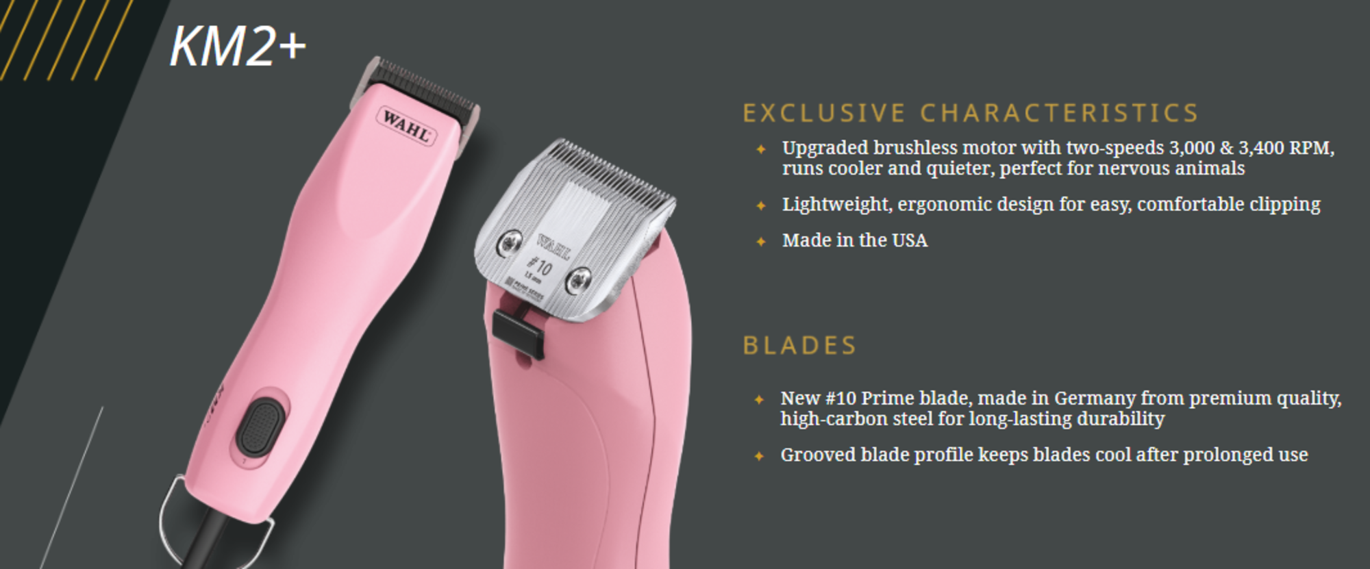 Wahl KM2+ 2-Speed Electric Clipper