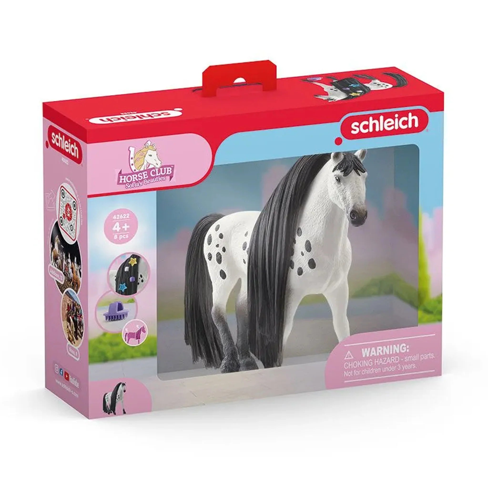 Schleich 20537 Beauty Smurf Figurine - Hand-Painted, Collectible Toy For Ages 4+