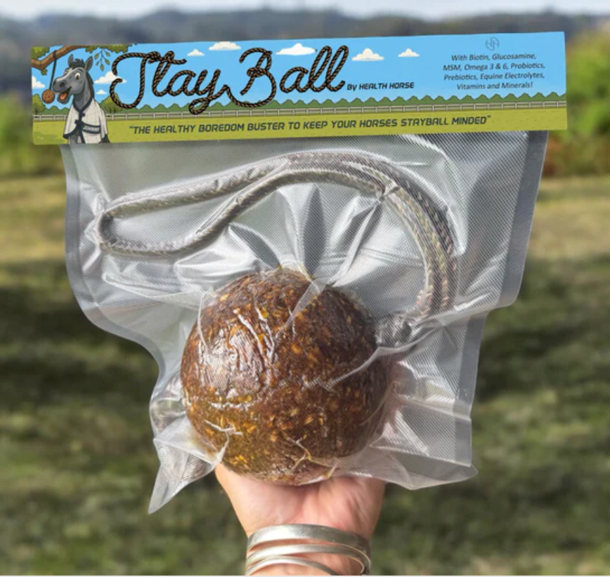Health Horse Stayball Hanging Treat