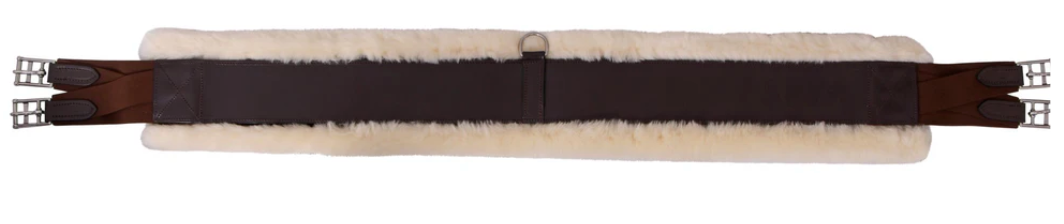Platinum leather Fleece GP Girth