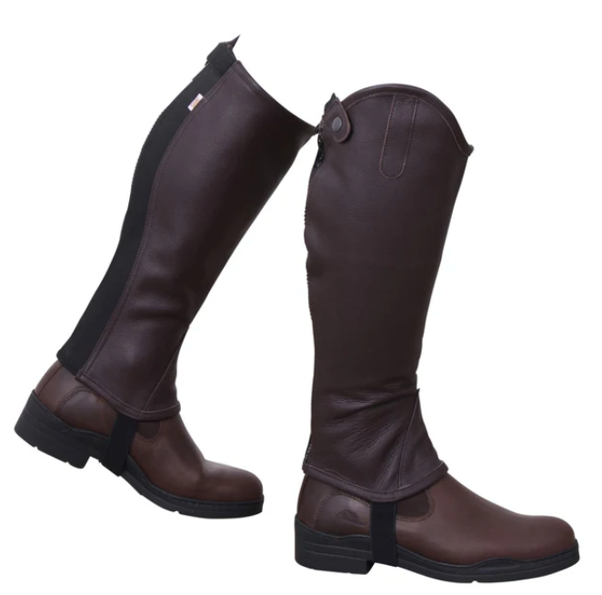 Flair Elasticated Leather Chaps