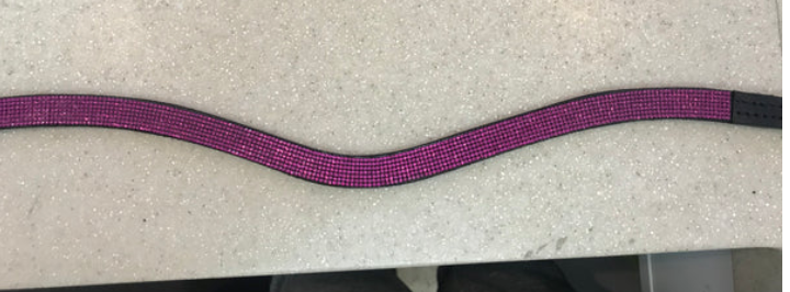 Otto Schumacher Finest Crystal Browband - Pink