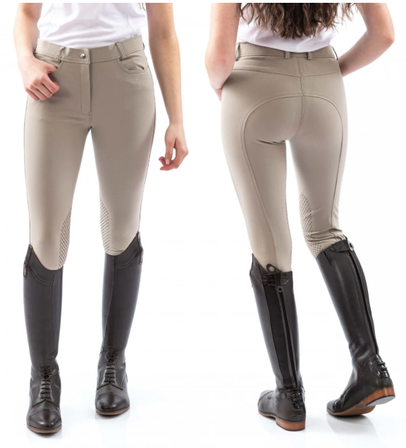 John Whitaker Clayton Ladies Breeches w/ Silicon Grip Knee Patches