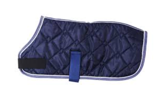Flair Quilted Plush Fleece Lined Dog Coat