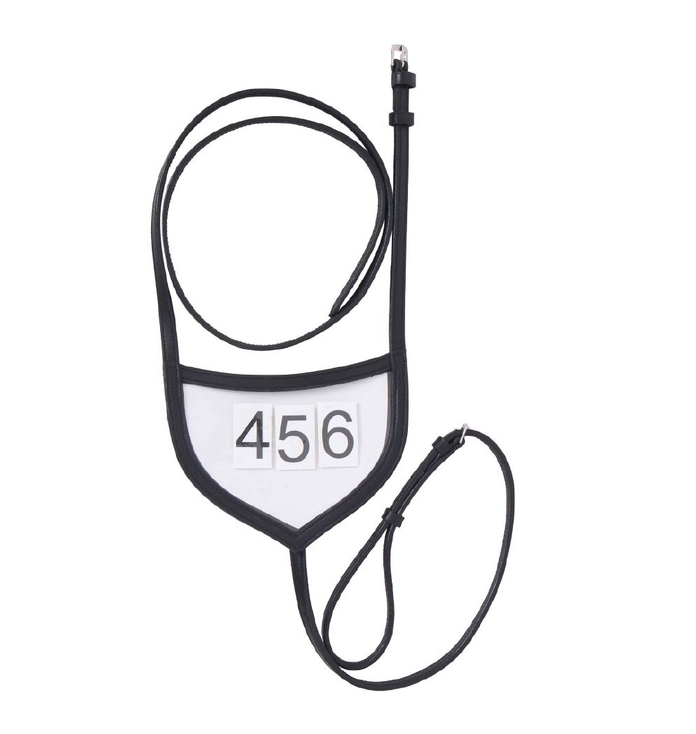 Cavallino Leather Number Holder