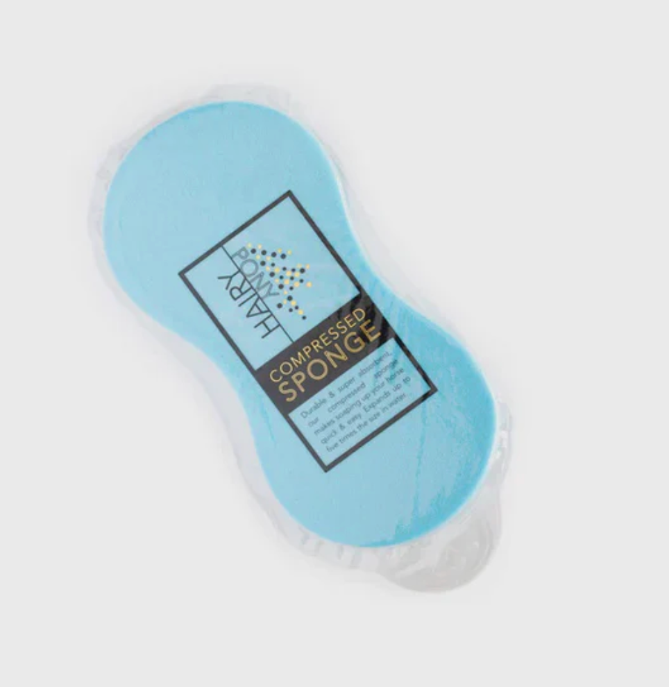 Hairy Pony Compressed Scrubbing Sponge