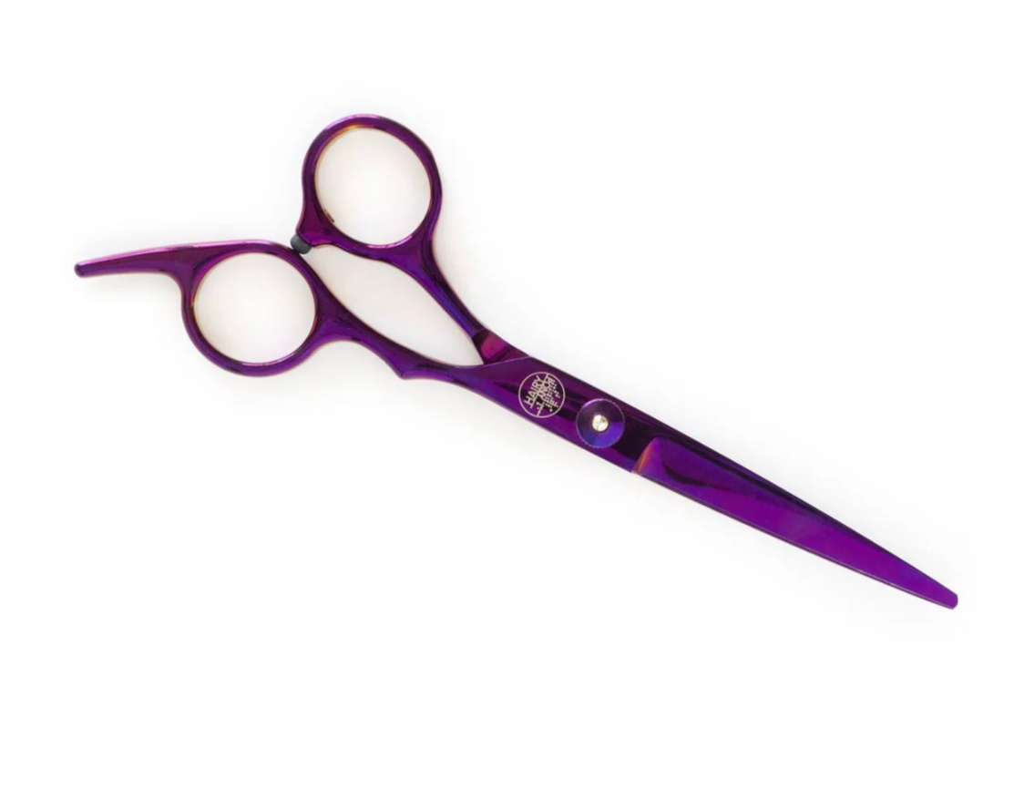Hairy Pony Straight Scissors - Purple