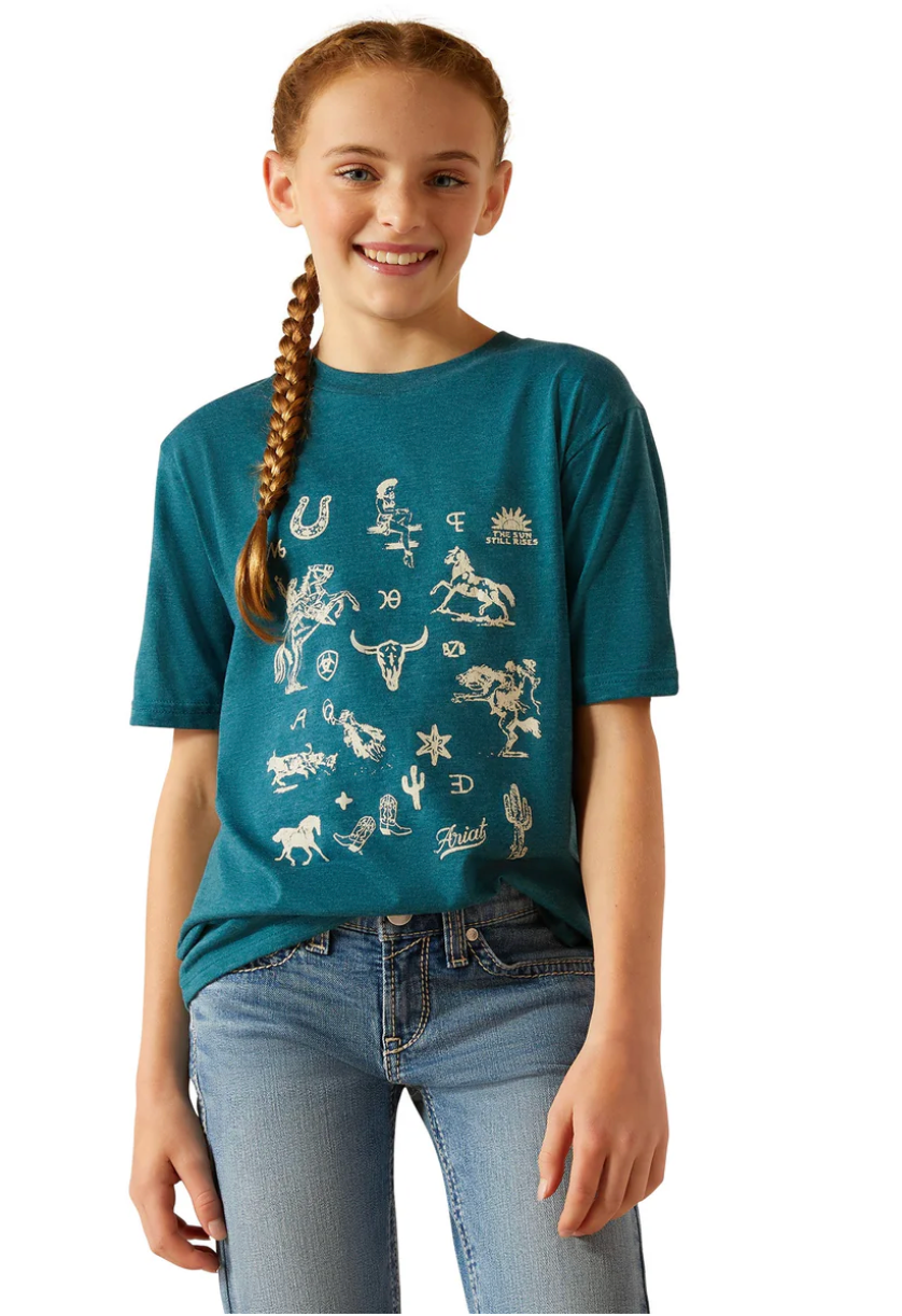 Ariat Kids Sketch SS Tshirt