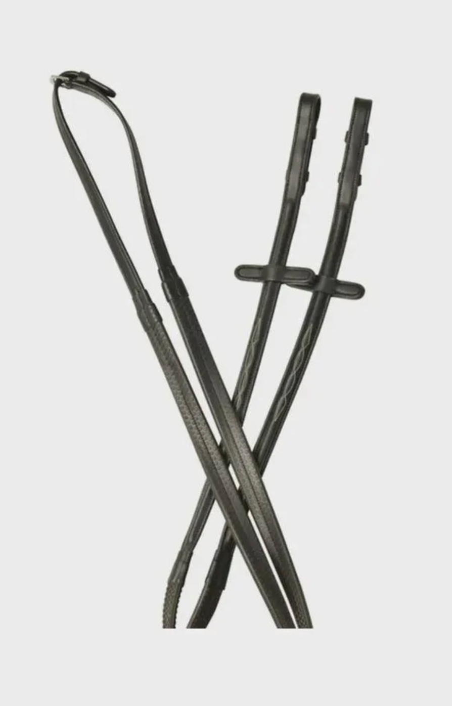 Collegiate Opulux Rubber Grip Reins