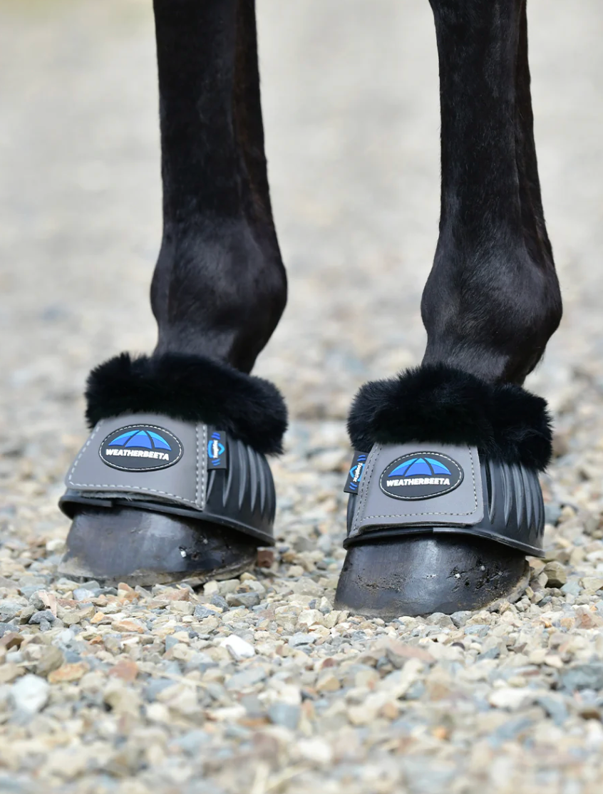 Weatherbeeta Tough-Tec Prime Fleece Rubber Bell Boot
