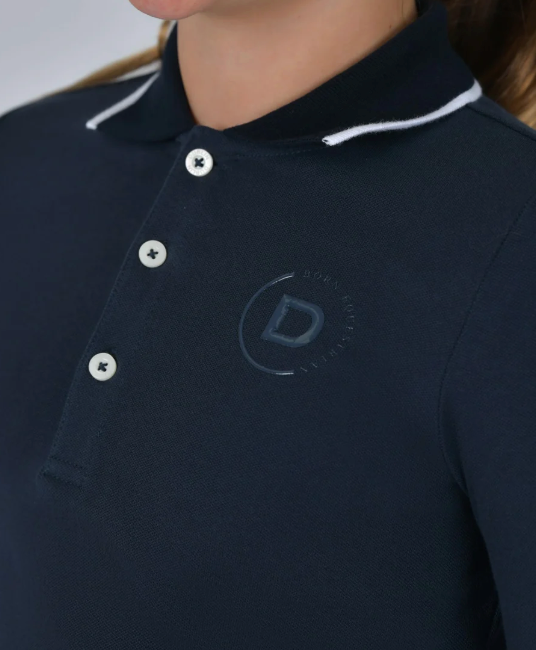 Dublin Kids Cotton Pique Long Sleeve Polo