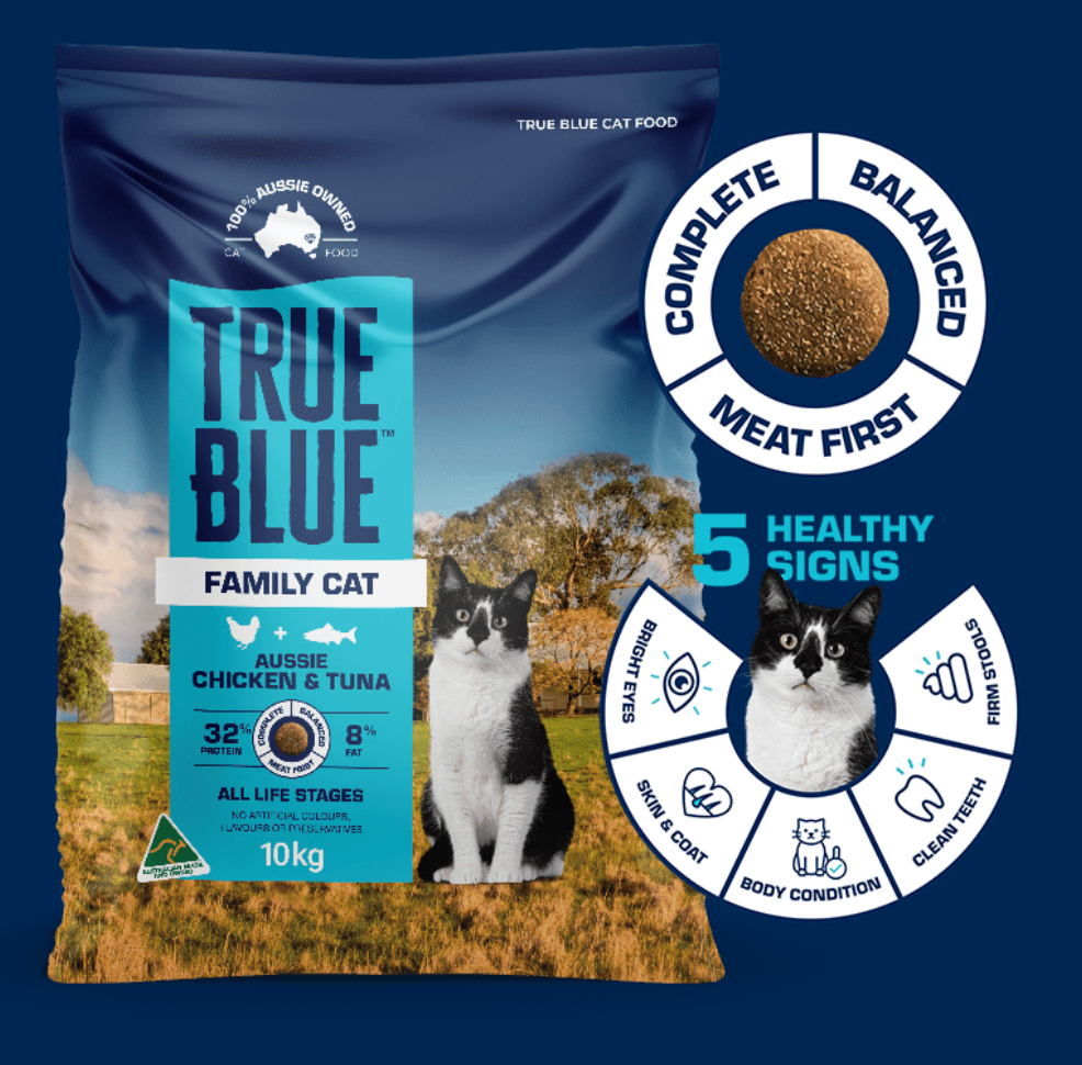True Blue Family Cat Food 10kg