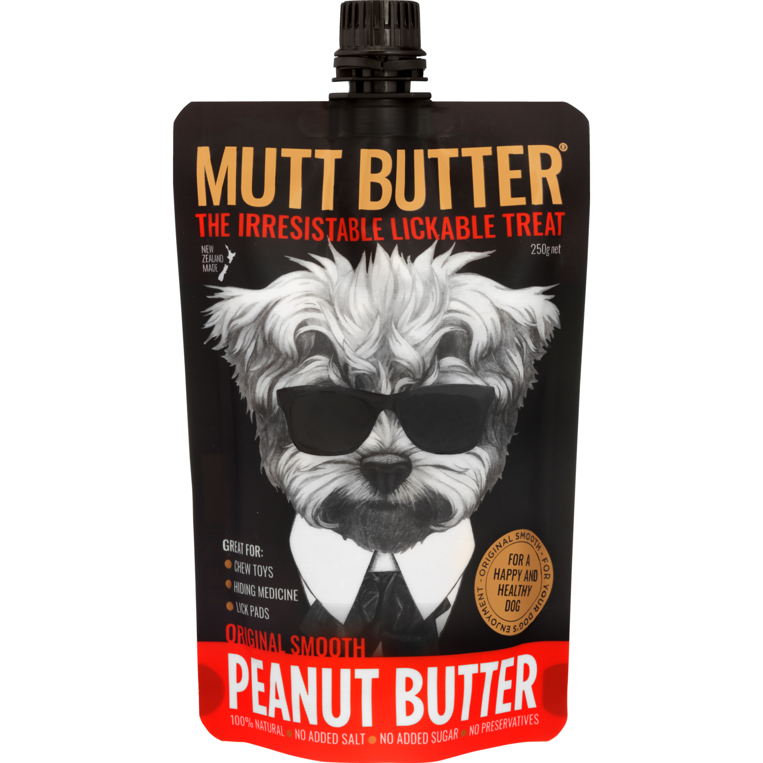 Mutt Butter Peanut Butter Original Dog Treat