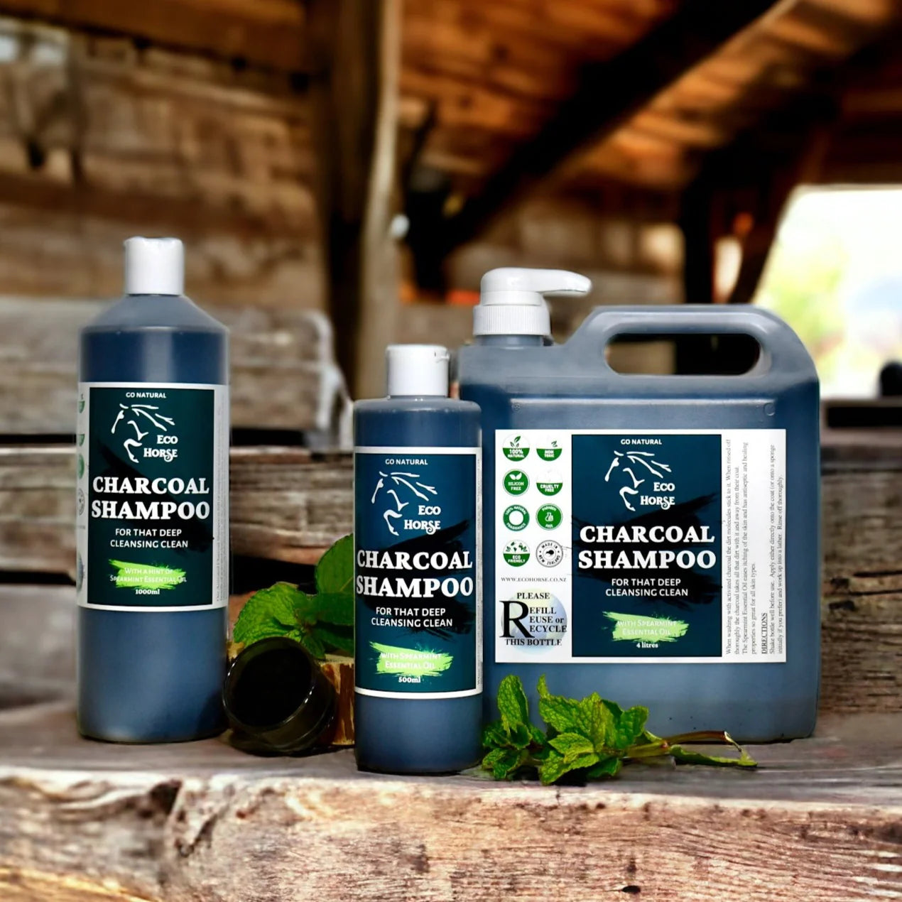 Eco Horse Charcoal Shampoo