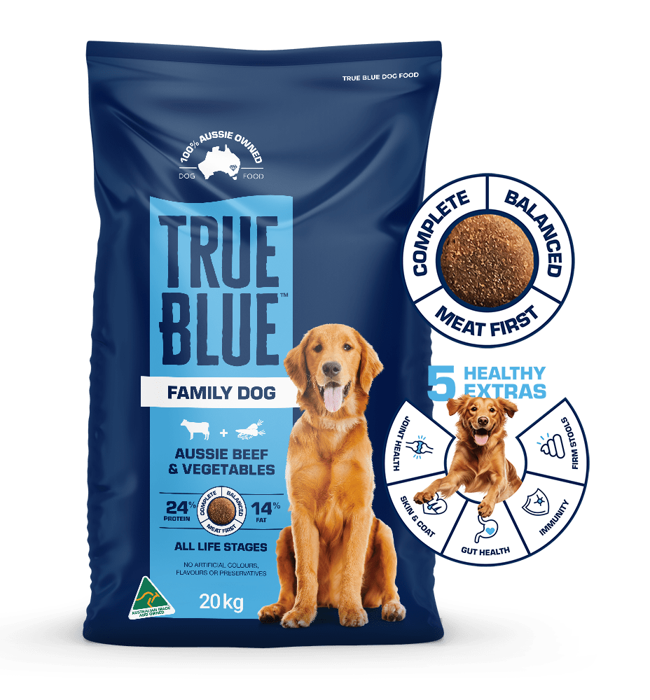True Blue Family Dog Beef & Veges 20kg