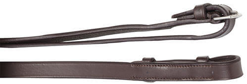 Aintree Plain Brown Leather Reins