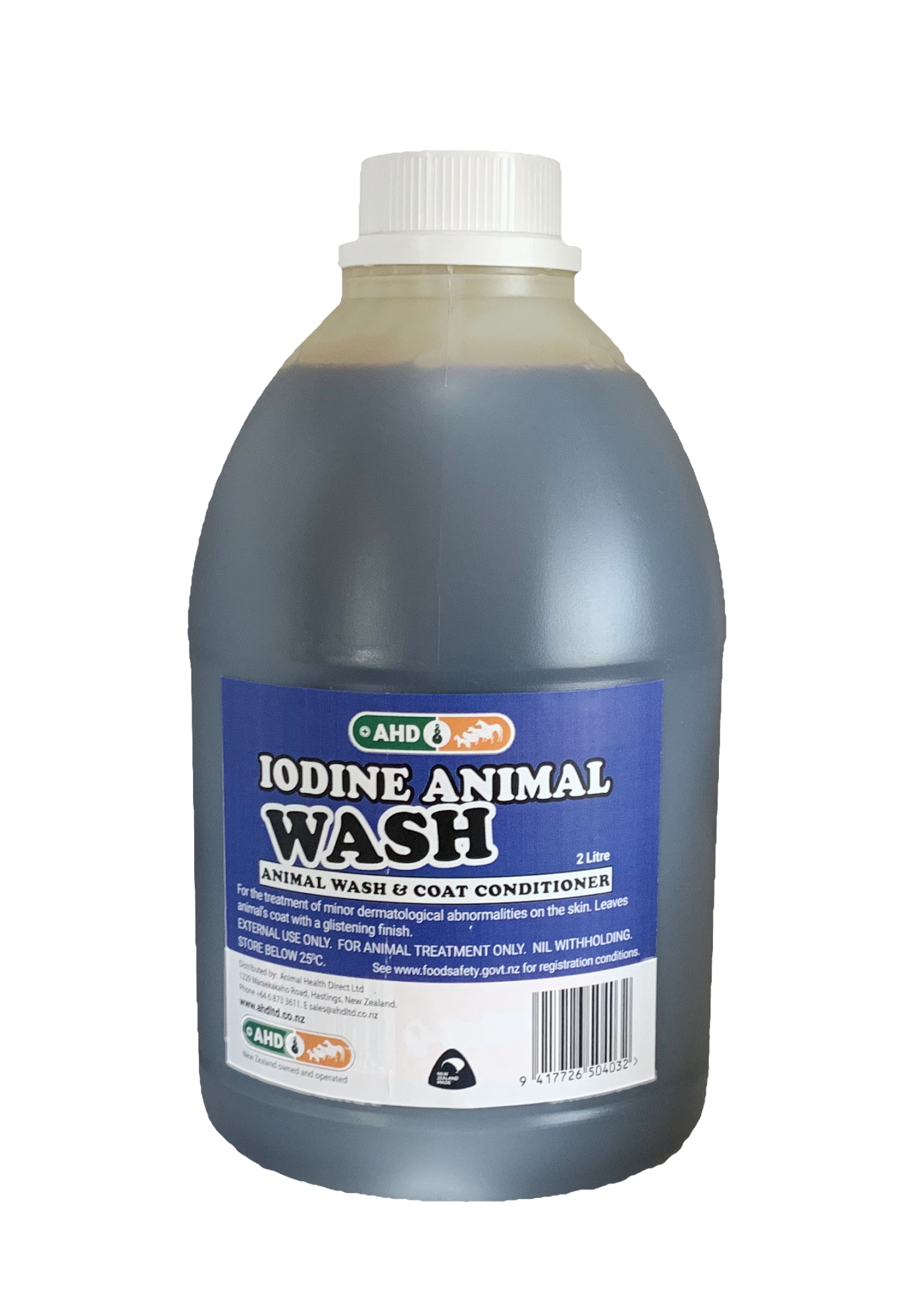 AHD Iodine Animal Wash