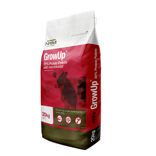 NRM GrowUp 20% Protein Pellets 20 kg