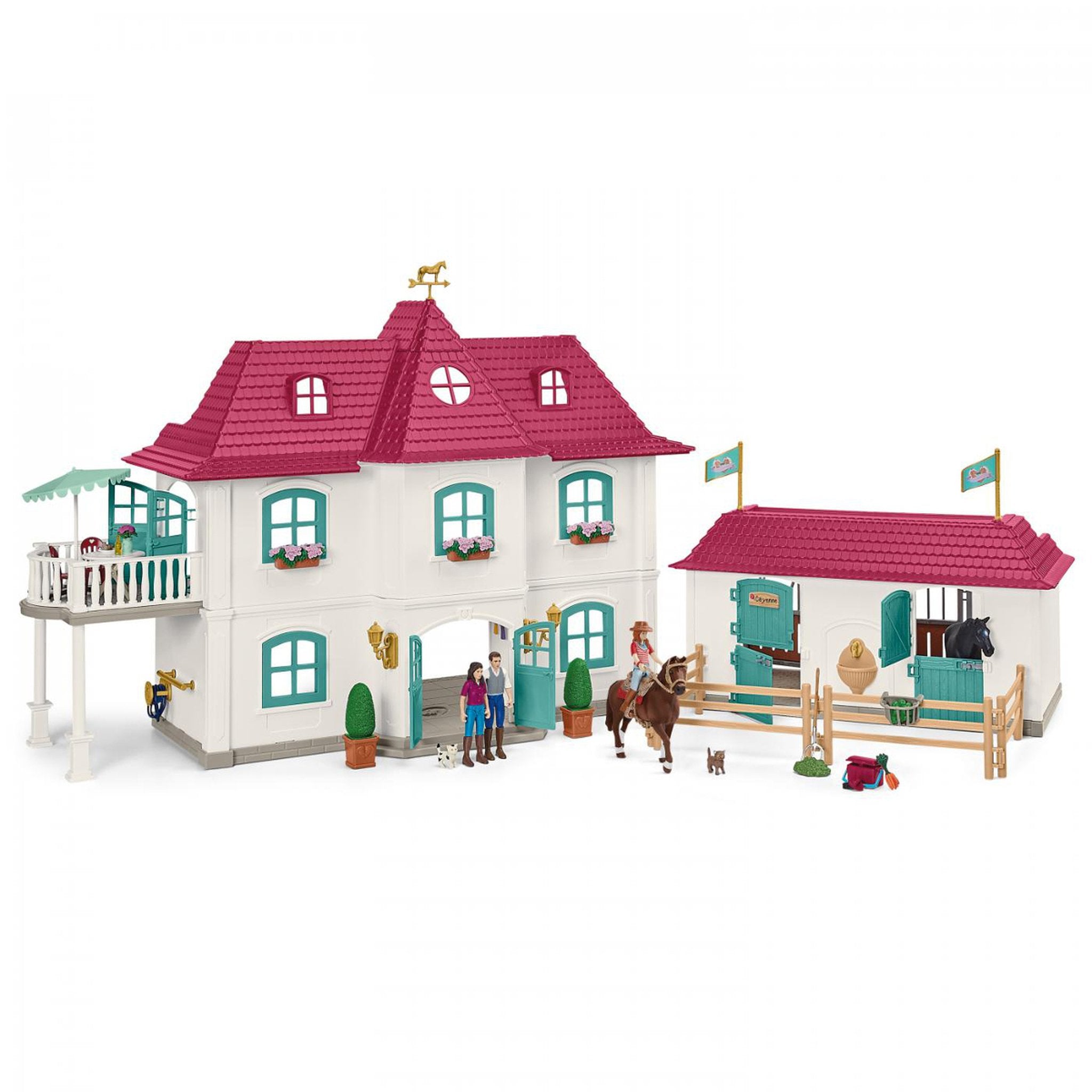 Schleich Lakeside Country House and Stable — Horselands