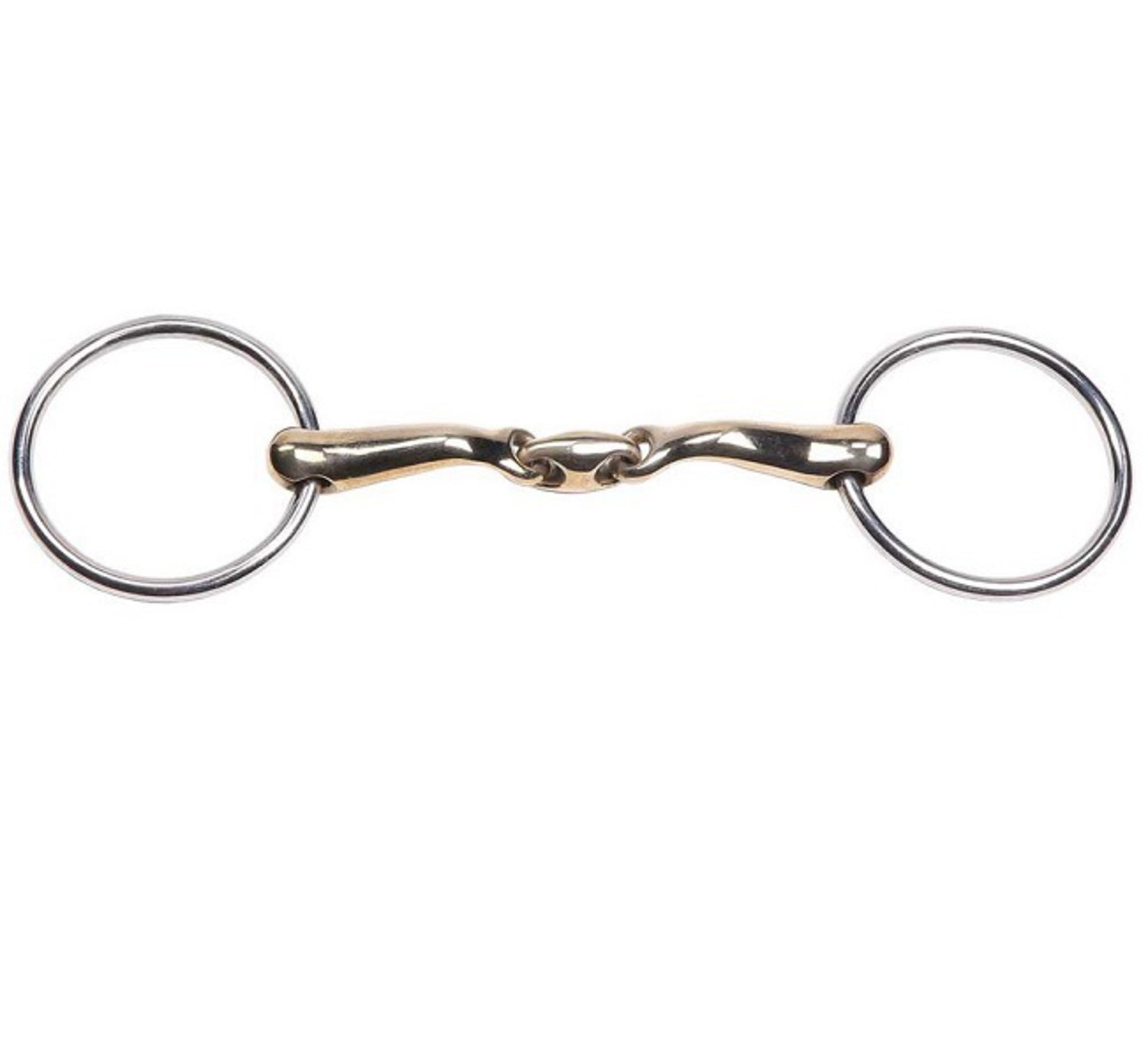 Zilco Curved Gold Training Snaffle