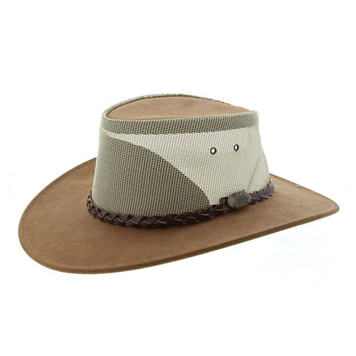 Jacaru Boundary Breeze Leather Hat