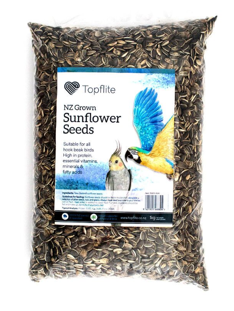 Topflite Black Sunflower Seed