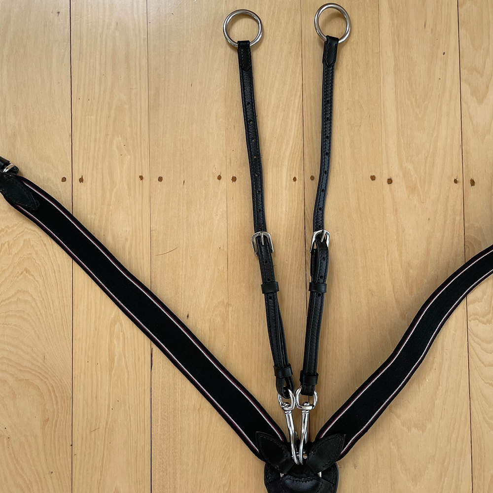 Y Front Elastic Breastplate Martingale